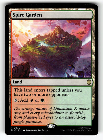 Spire Garden – 75 TMC: Commander: Teenage Mutant Ninja Turtles R NM