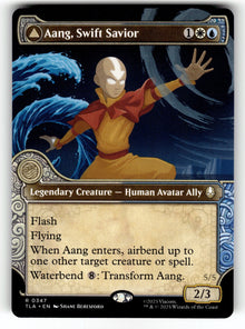Aang, Swift Savior (Showcase) – 347 TLA: Avatar: The Last Airbender R NM