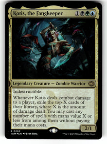 Kotis, the Fangkeeper – 202 TDM: Tarkir: Dragonstorm R Foil NM