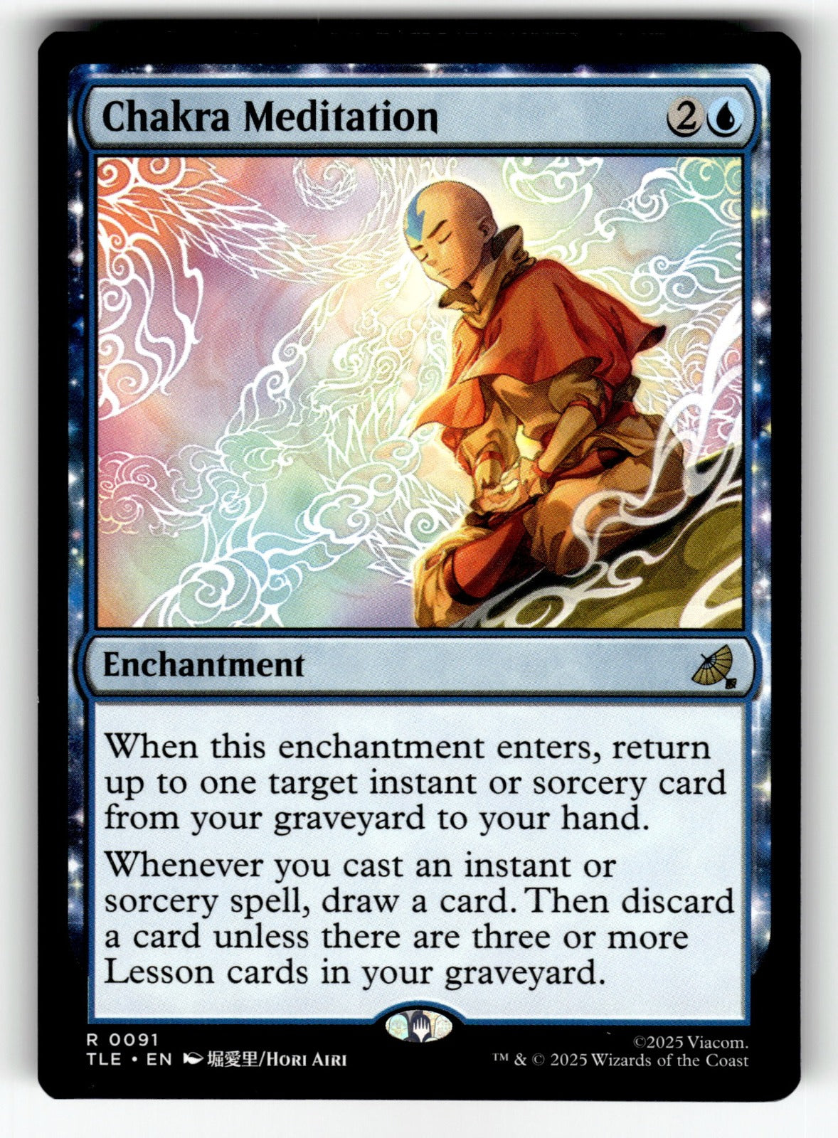 Chakra Meditation – 91 TLE: Avatar: The Last Airbender: Eternal-Legal R NM