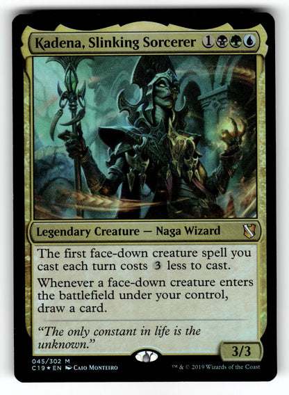 Kadena, Slinking Sorcerer – 45 C19: Commander 2019 M FoilNM