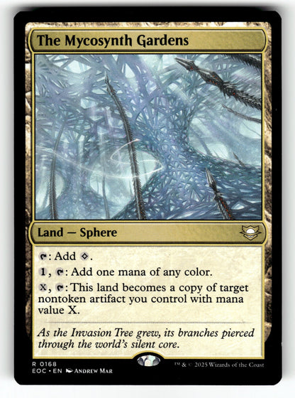 The Mycosynth Gardens – 168 EOC: Commander: Edge of Eternities R NM