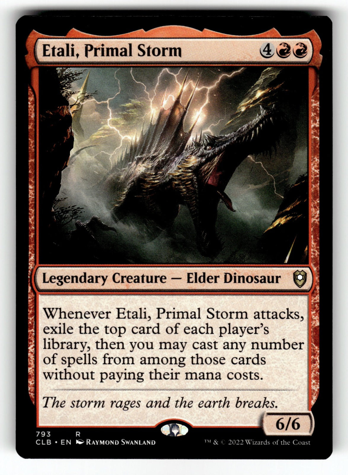 Etali, Primal Storm – 793 CLB: Commander Legends: Battle for Baldur's Gate R LP