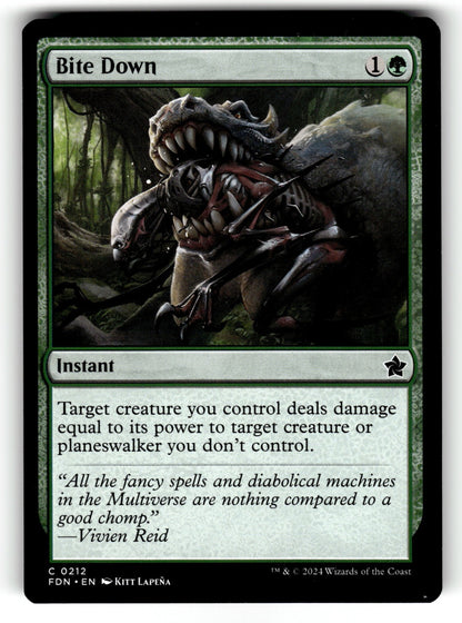 Bite Down – 212 FDN: Foundations C NM
