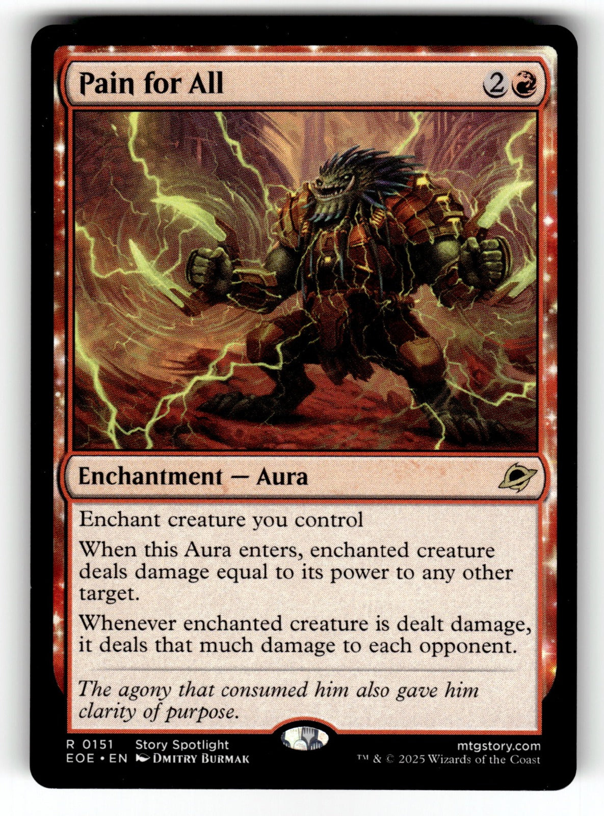 Pain for All – 151 EOE: Edge of Eternities R NM