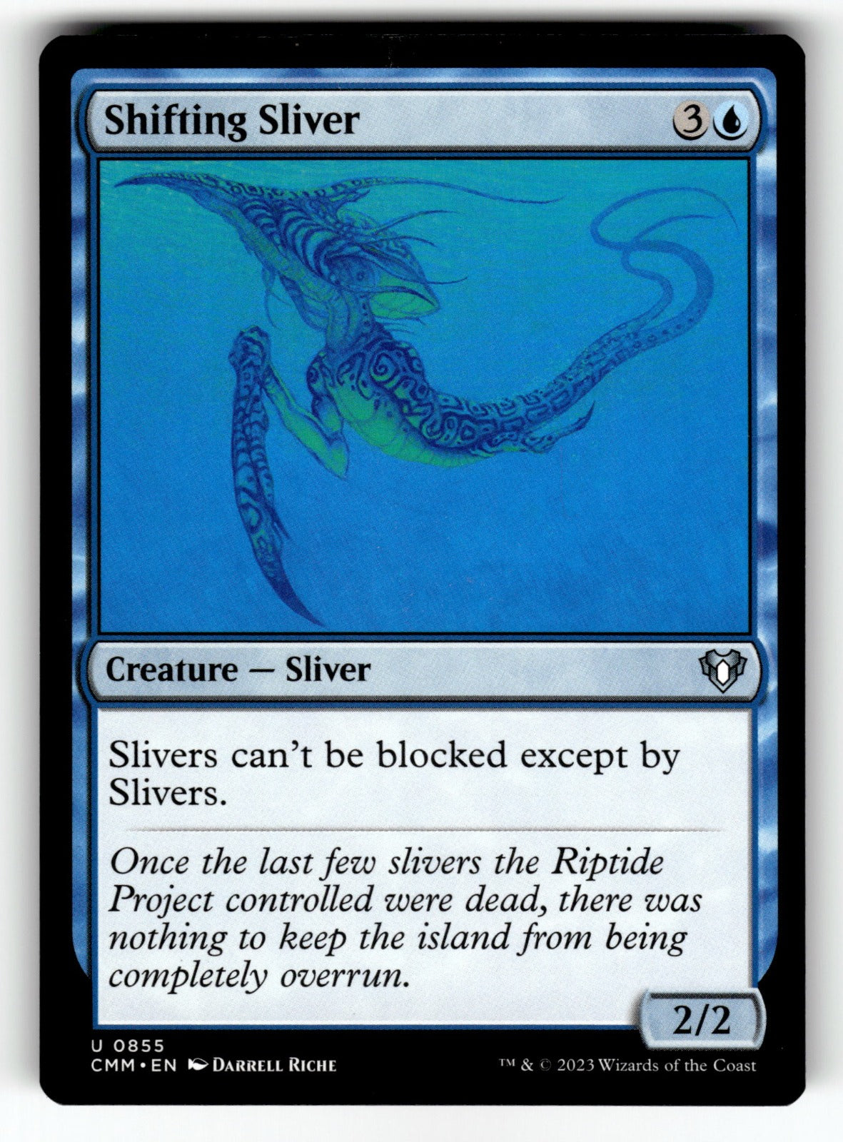 Shifting Sliver – 855 CMM: Commander Masters U NM