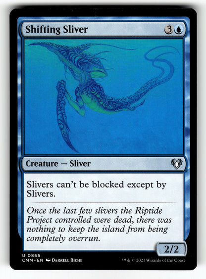 Shifting Sliver – 855 CMM: Commander Masters U NM