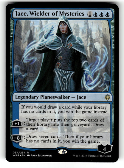 Jace, Wielder of Mysteries – 54 WAR: War of the Spark R Foil LP