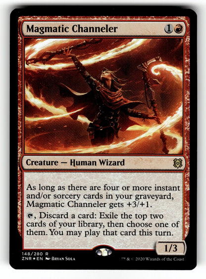 Magmatic Channeler – 148 ZNR: Zendikar Rising R Foil NM