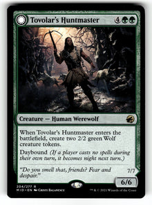 Tovolar's Huntmaster – 204 MID: Innistrad: Midnight Hunt R LP