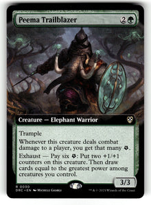 Peema Trailblazer (Extended Art) – 30 DRC: Commander: Aetherdrift R NM