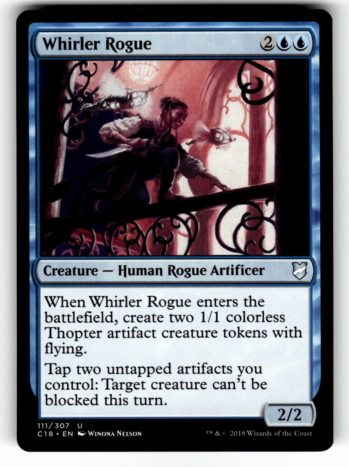 Whirler Rogue – 111 C18: Commander 2018 U NM