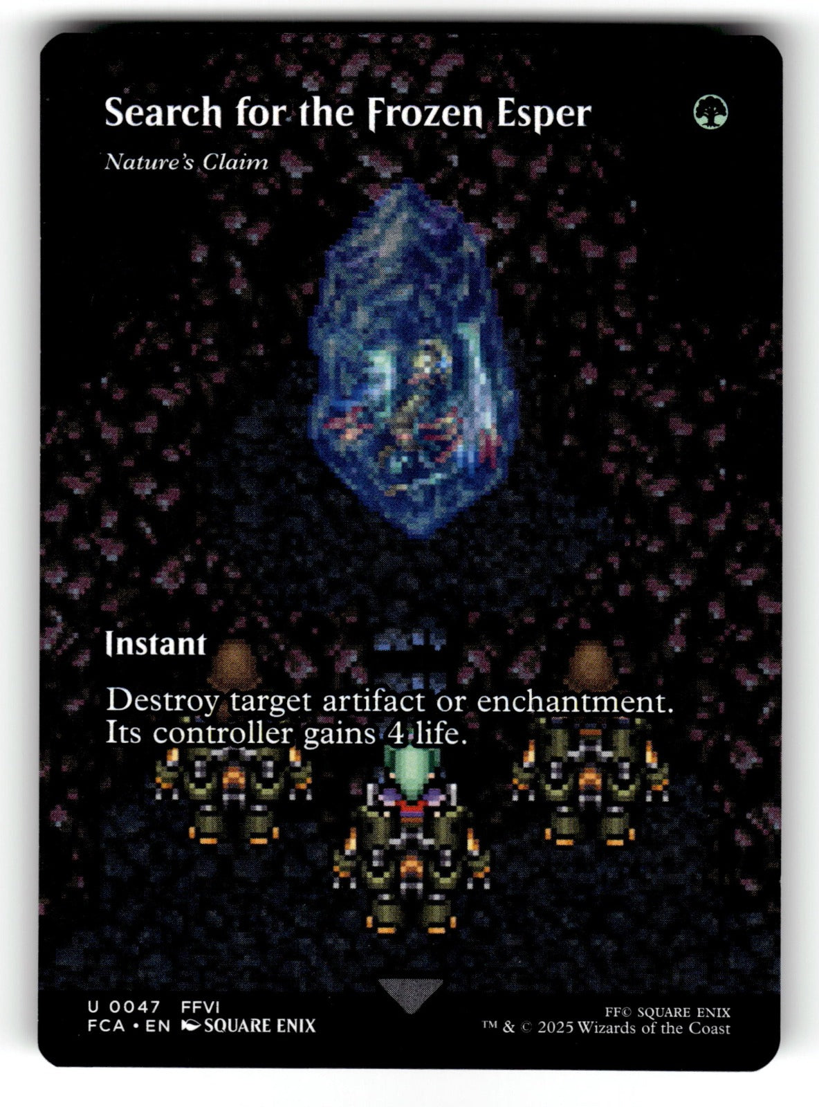 Search for the Frozen Esper - Nature's Claim (Showcase) – 47 FCA: FINAL FANTASY: Through the Ages U NM