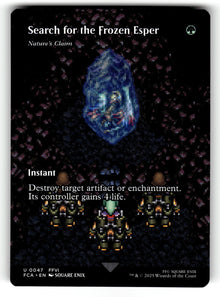 Search for the Frozen Esper - Nature's Claim (Showcase) – 47 FCA: FINAL FANTASY: Through the Ages U NM