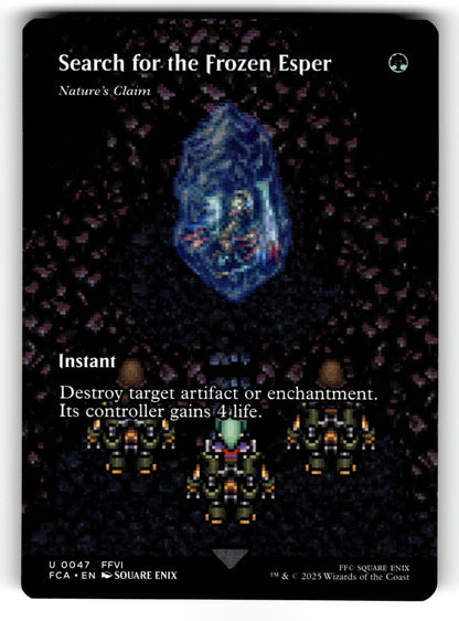 Search for the Frozen Esper - Nature's Claim (Showcase) – 47 FCA: FINAL FANTASY: Through the Ages U NM