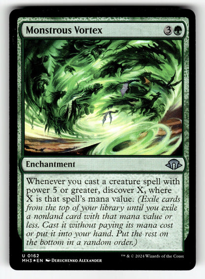 Monstrous Vortex – 162 MH3: Modern Horizons 3 U Foil NM