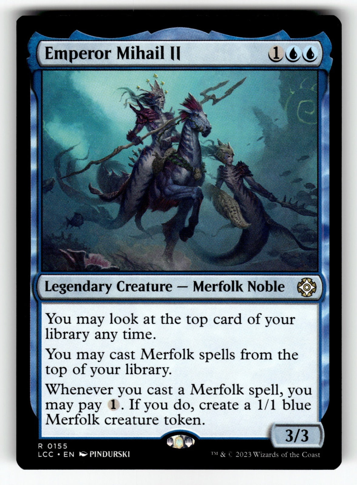 Emperor Mihail II – 155 LCC: Commander: The Lost Caverns of Ixalan R NM