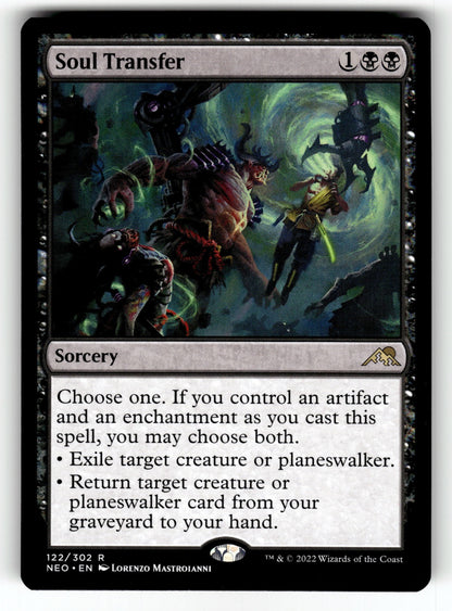 Soul Transfer – 122 NEO: Kamigawa: Neon Dynasty R NM