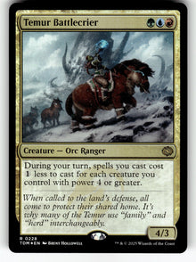 Temur Battlecrier – 228 TDM: Tarkir: Dragonstorm R FoilNM