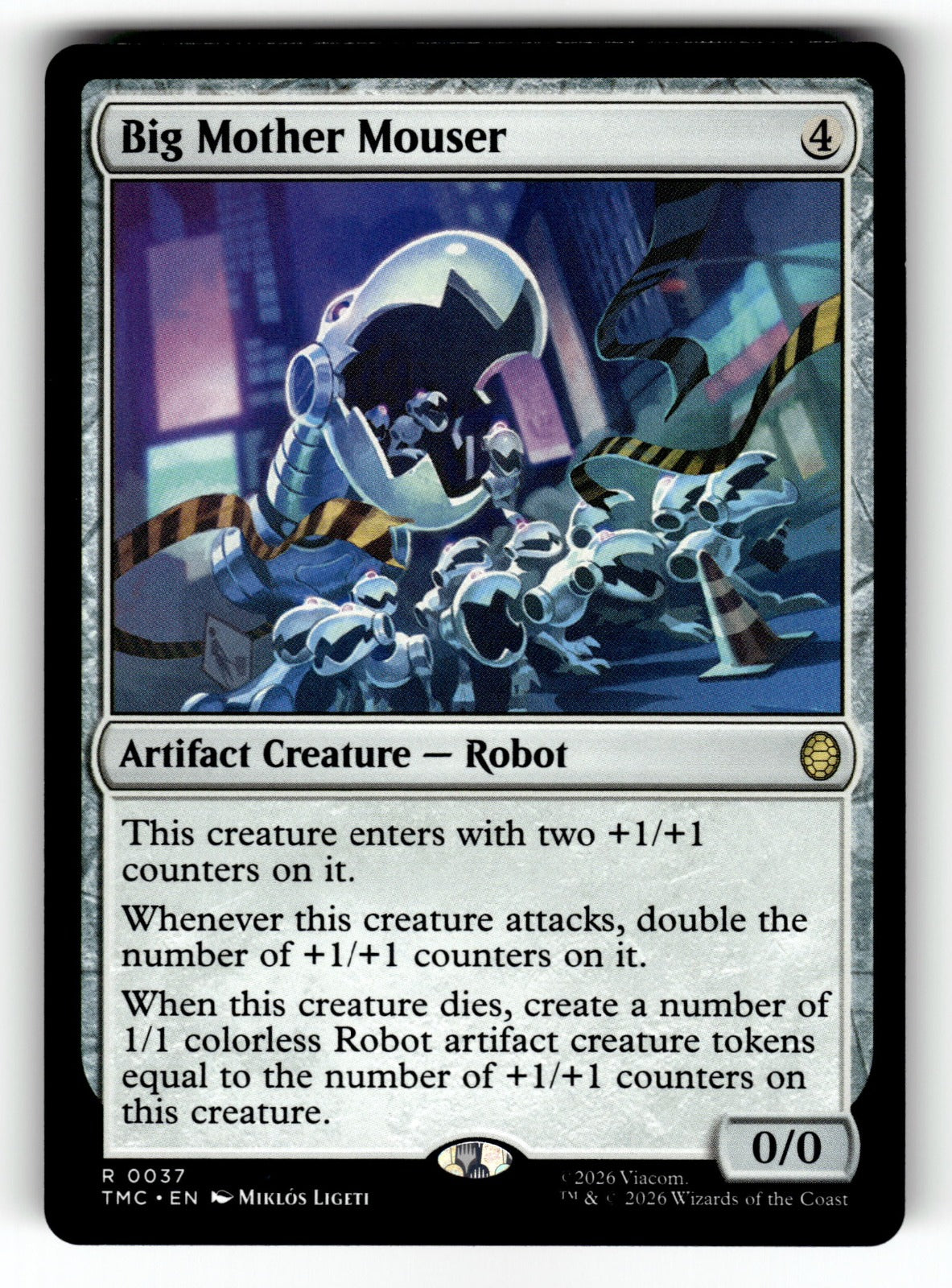 Big Mother Mouser – 37 TMC: Commander: Teenage Mutant Ninja Turtles R NM