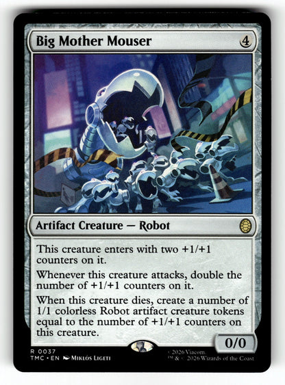 Big Mother Mouser – 37 TMC: Commander: Teenage Mutant Ninja Turtles R NM