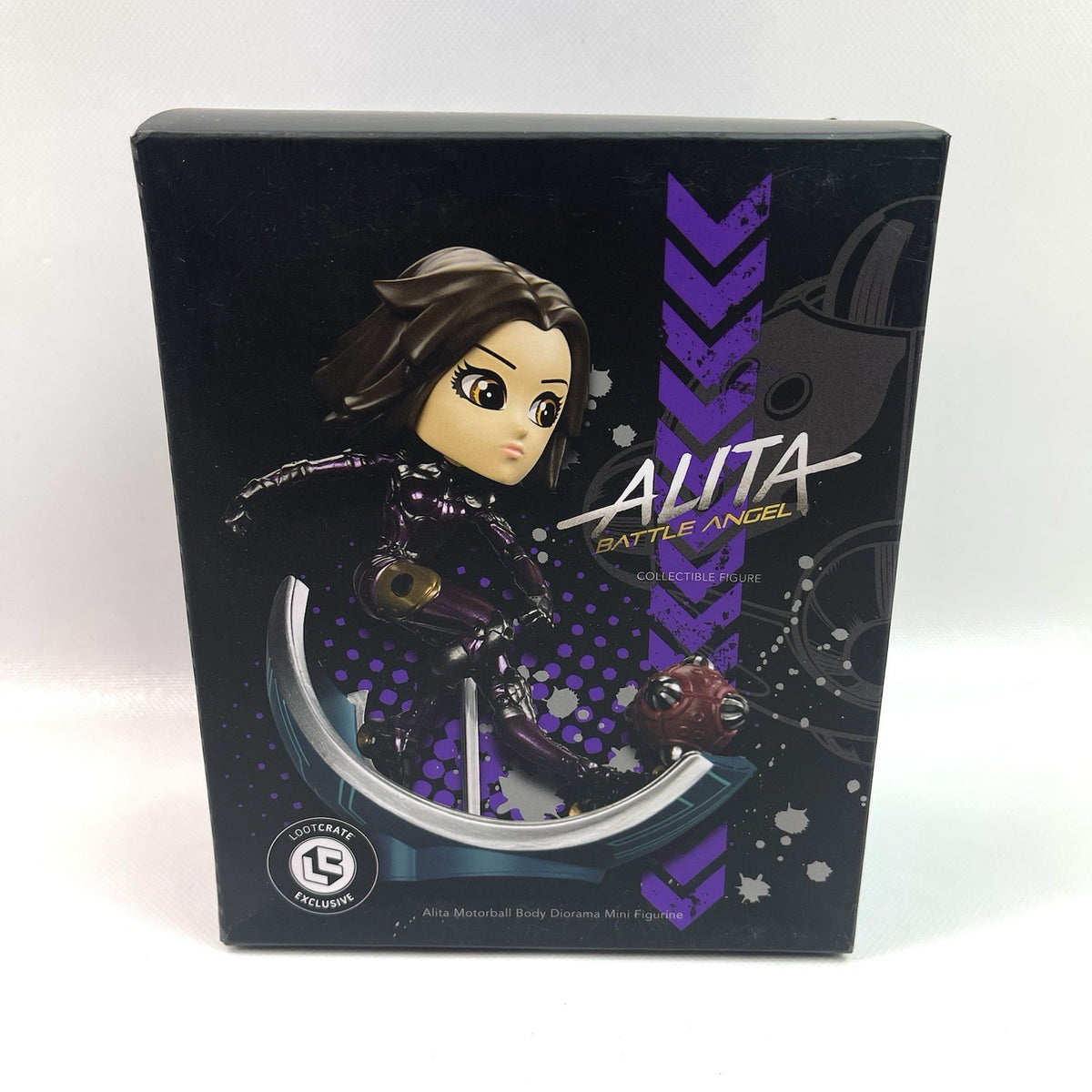 Alita Battle Angel Collectible Mini Figure Alita Motorball Loot Crate Exclusive