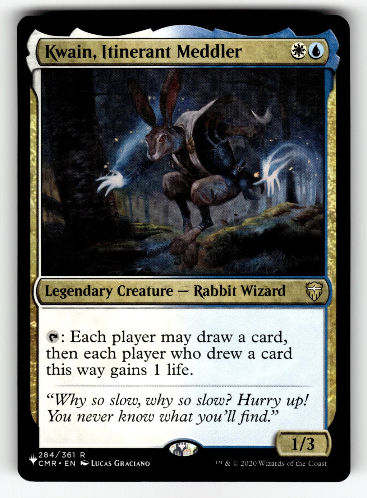Kwain, Itinerant Meddler – 284/361 LIST: The List Reprints R NM