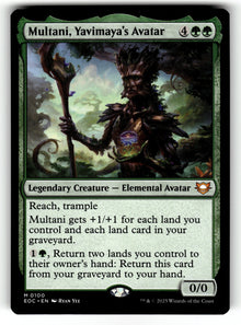 Multani, Yavimaya's Avatar – 100 EOC: Commander: Edge of Eternities M NM