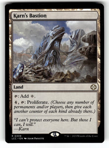 Karn's Bastion – 339 LCC: Commander: The Lost Caverns of Ixalan R NM