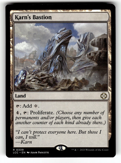 Karn's Bastion – 339 LCC: Commander: The Lost Caverns of Ixalan R NM