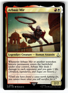 Arbaaz Mir – 46 ACR: Universes Beyond: Assassin's Creed U NM