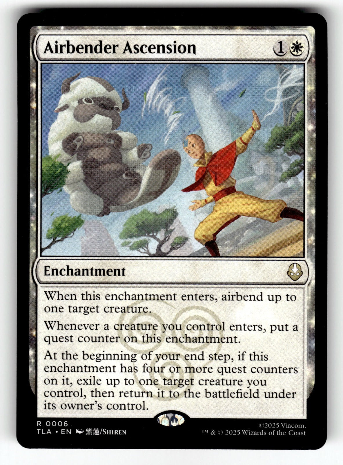 Airbender Ascension – 6 TLA: Avatar: The Last Airbender R NM
