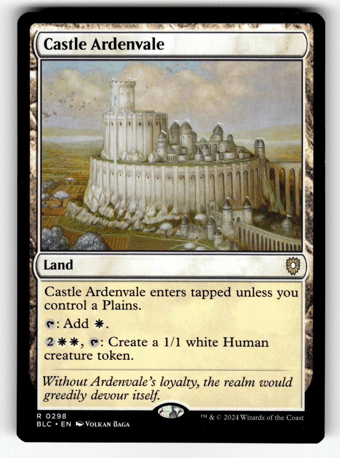Castle Ardenvale – 298 BLC: Commander: Bloomburrow R NM