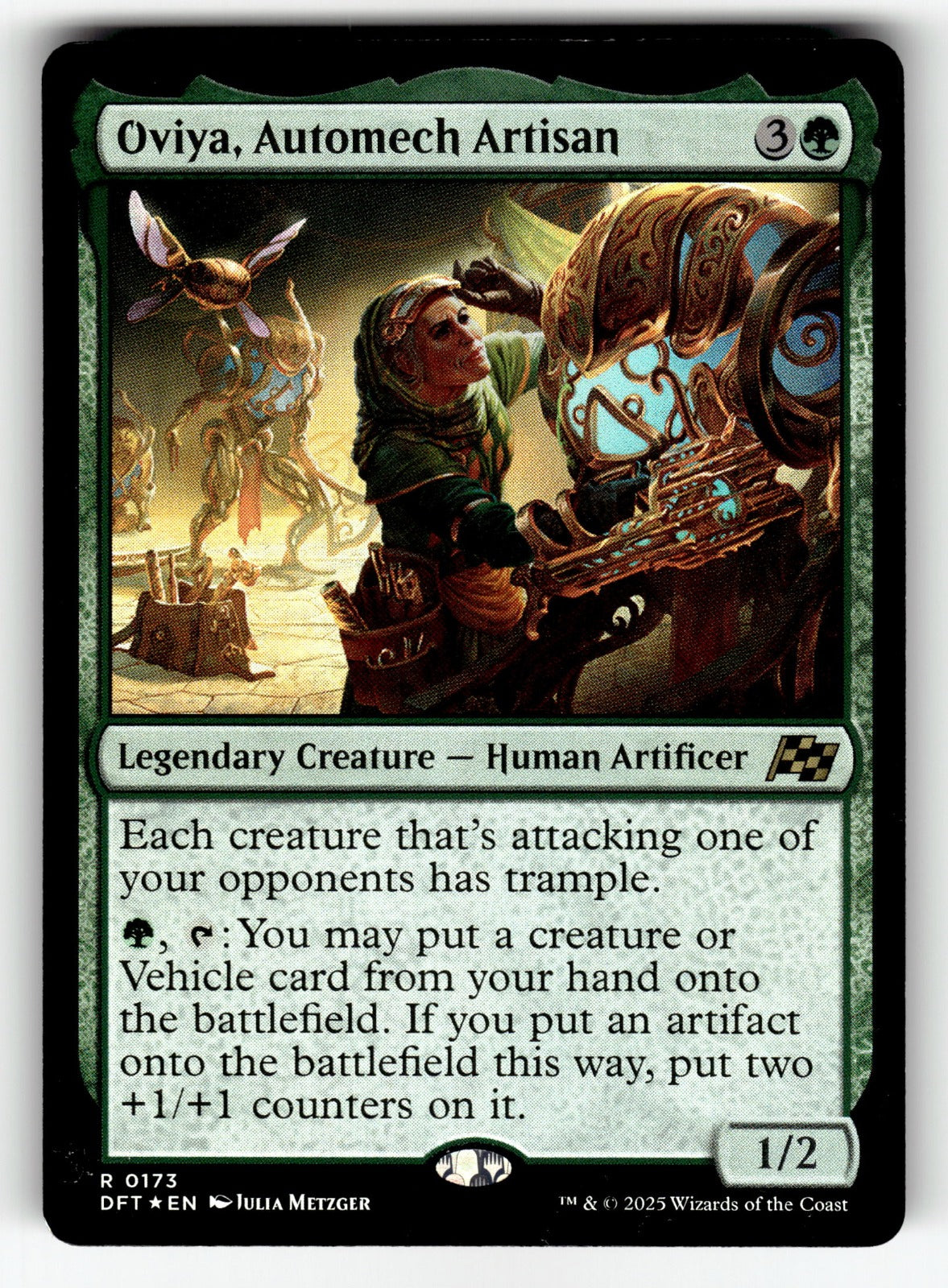 Oviya, Automech Artisan – 173 DFT: Aetherdrift R Foil NM