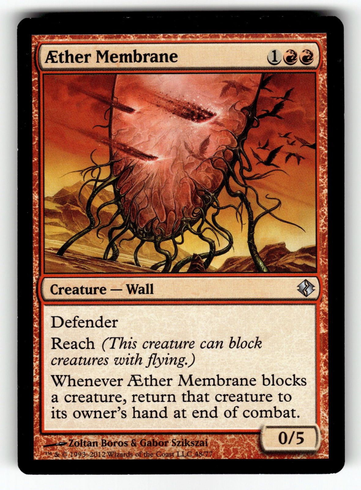 Aether Membrane – 48 DDI: Duel Decks: Venser vs. Koth U LP