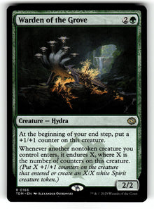 Warden of the Grove – 166 TDM: Tarkir: Dragonstorm R NM