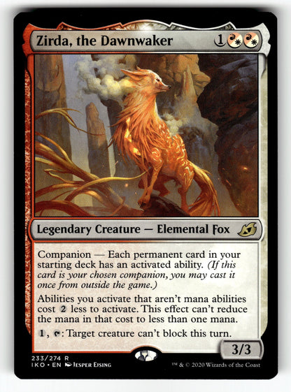 Zirda, the Dawnwaker – 233 IKO: Ikoria: Lair of Behemoths R NM