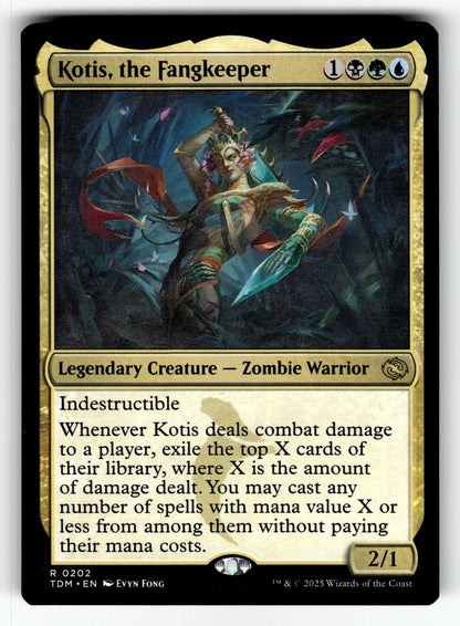 Kotis, the Fangkeeper – 202 TDM: Tarkir: Dragonstorm R NM