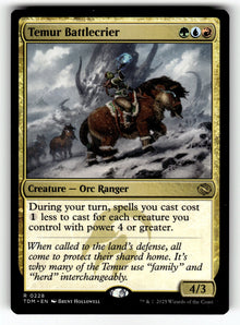 Temur Battlecrier – 228 TDM: Tarkir: Dragonstorm R NM