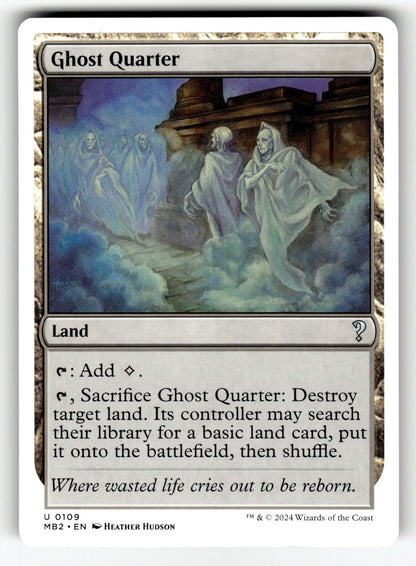 Ghost Quarter (White Border) – 109 MB2: Mystery Booster 2 U NM