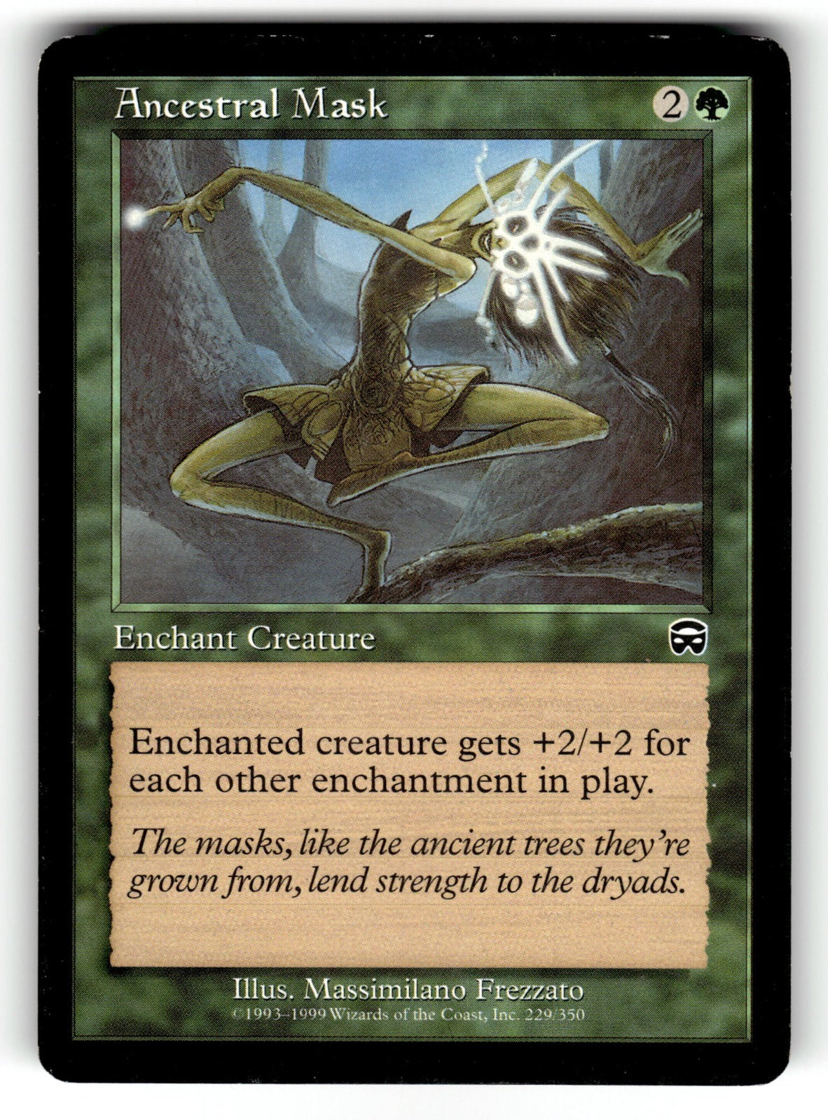 Ancestral Mask – 229 MMQ: Mercadian Masques C NM