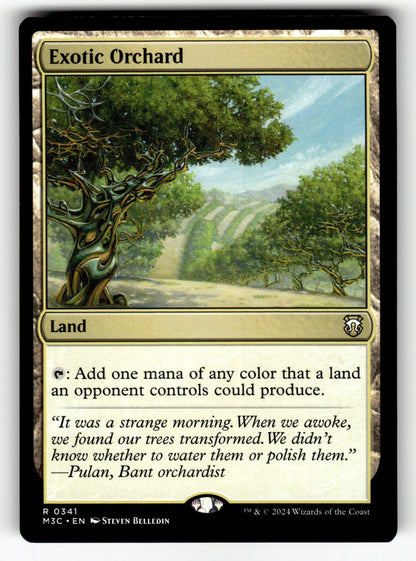 Exotic Orchard – 341 M3C: Commander: Modern Horizons 3 R NM
