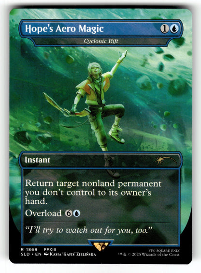Hope's Aero Magic - Cyclonic Rift – 1869 SLD: Secret Lair Drop Series R NM