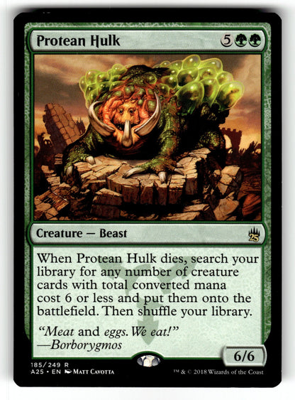 Protean Hulk – 185 A25: Masters 25 R LP