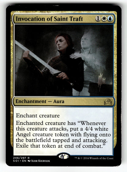 Invocation of Saint Traft – 246 SOI: Shadows over Innistrad R NM