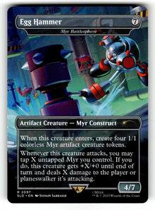 Egg Hammer - Myr Battlesphere – 2097 SLD: Secret Lair Drop Series R NM