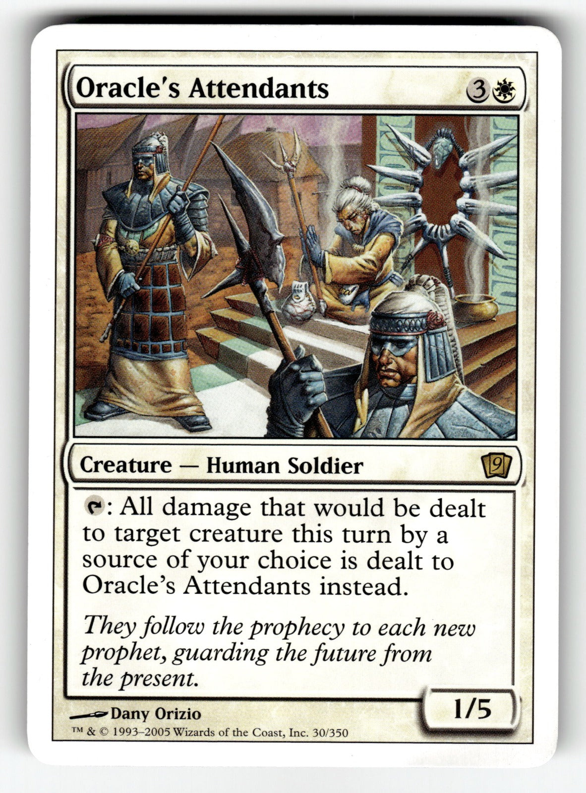 Oracle's Attendants – 30 9ED: 9th Edition R NM