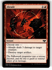 Abrade – 139 INR: Innistrad Remastered C NM