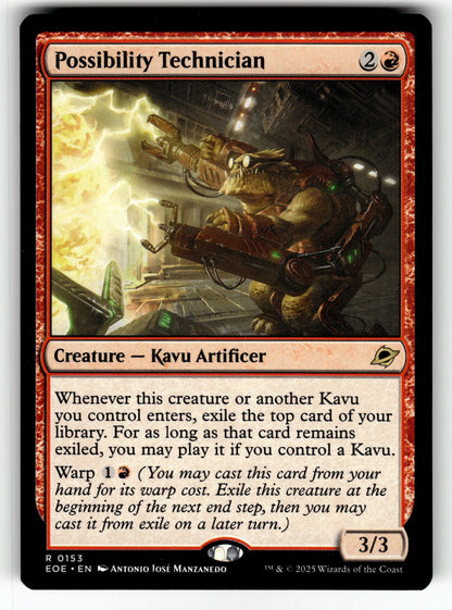 Possibility Technician – 153 EOE: Edge of Eternities R NM