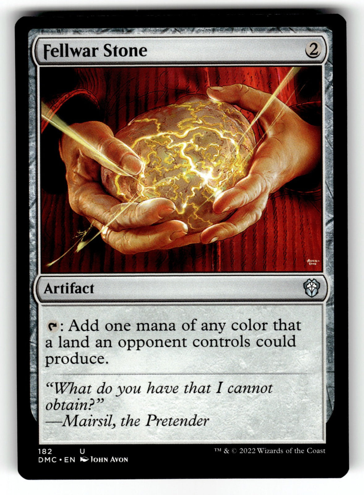 Fellwar Stone – 182 DMC: Commander: Dominaria United U LP